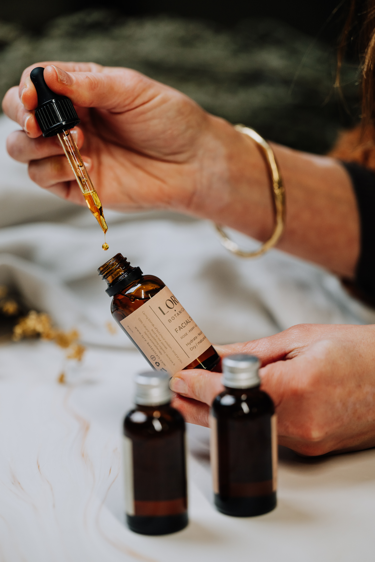 Rose Poppy Elderberry Facial Oil - dry / mature skin types