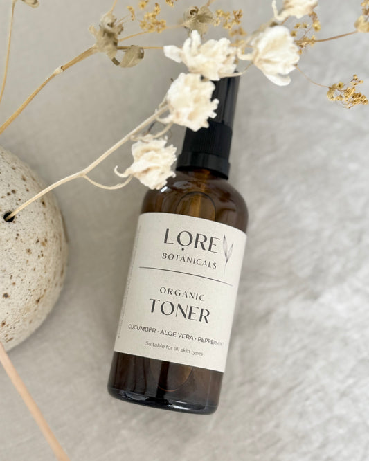 Organic Cucumber Aloe & Peppermint Toner 100ml