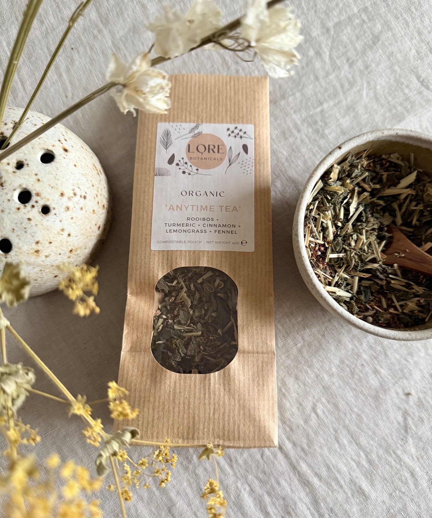 ‘Anytime Tea’ Organic tea blend