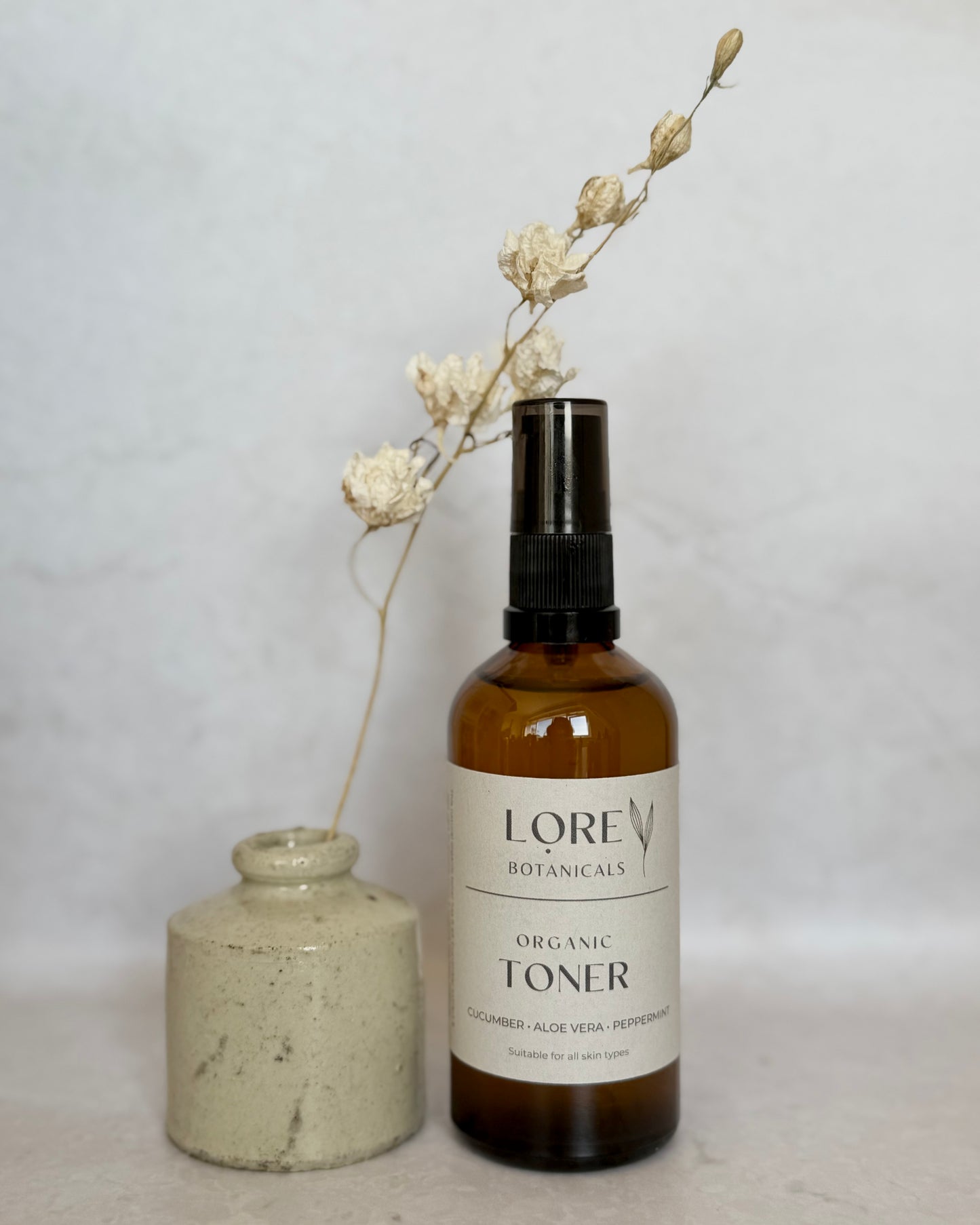 Organic Cucumber Aloe & Peppermint Toner 100ml