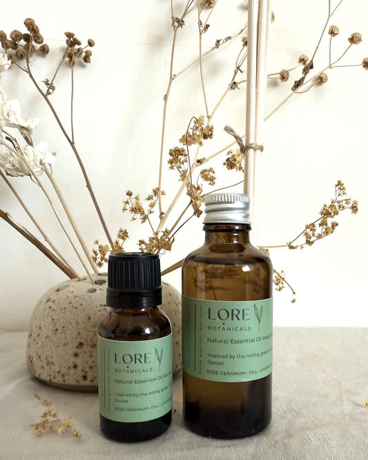 Dorset - Rolling Green Hills Natural Reed Diffusers 50ml - Floral - Herbaceous - Fresh