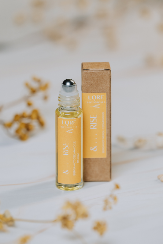 Essential oil pulse point aroma-therapy