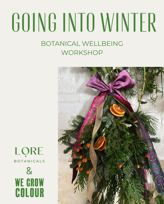 Going Into Winter- Botanical Wellbeing Workshop - Mello View - Chard