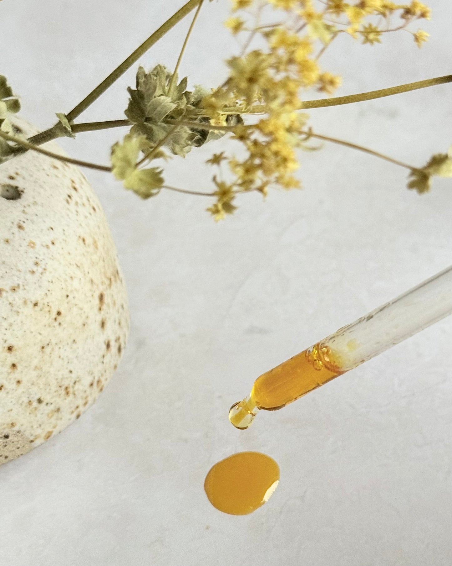 Boosts collagen production, helping with elasticity, reducing the appearance of fine lines and ageing.
Regenerates the skin helping to heal scars and reverse sun damage.
Calms and soothes inflamed skin such as acne, rosacea, eczema and psoriasis.
Balances sebum production.
Hydrates & moisturises without clogging pores.
